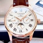 Knockoff Longines Master Grand Complications Rose Gold Watches 40mm